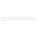 7.5 x 2.5 in. Clear Tiny Treasure Sushi Tray