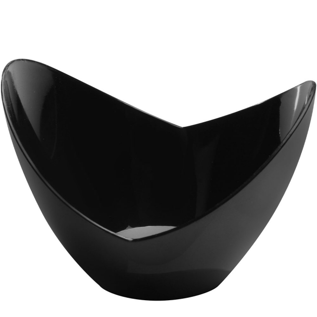 2.5 oz. Black Tiny Tulip Tureen Bowl