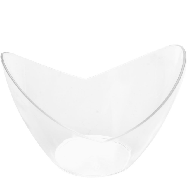 2.5 oz. Clear Tiny Tulip Tureen Bowl
