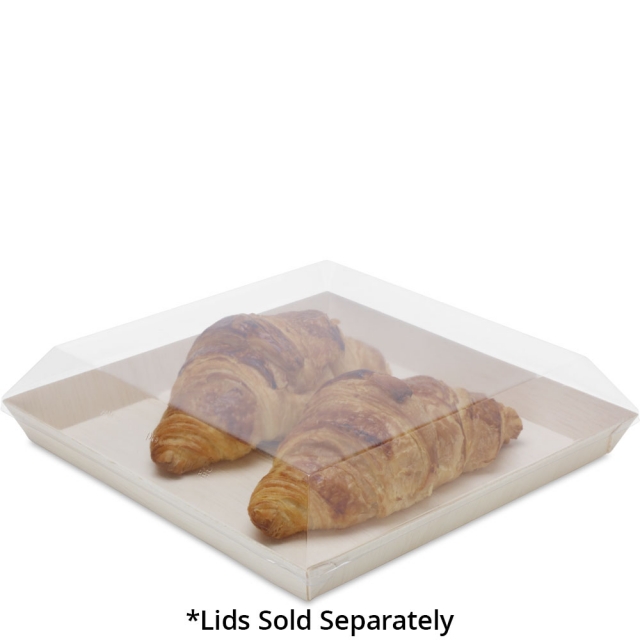 Square Samurai Wooden Dish - 42 oz.