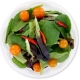 48 oz Compostable Clear Plastic Salad Bowl - Made from PLA