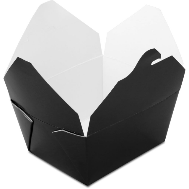 Bio-Pak Black #1 Snack Boxes