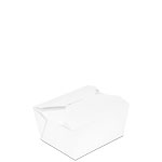 Bio-Pak White #1 Snack Boxes