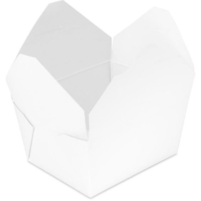 Bio-Pak White #1 Snack Boxes