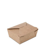 100% RECYCLED BioPlus Earth #8 Brown Kraft Food Boxes