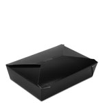 Bio-Pak Black #2 Compact Meal Boxes
