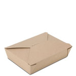 100% RECYCLED BioPlus Earth #2 Brown Kraft Food Boxes