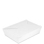 Bio-Pak White #2 Compact Meal Boxes