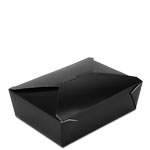 Bio-Pak Black #3 Meal Boxes