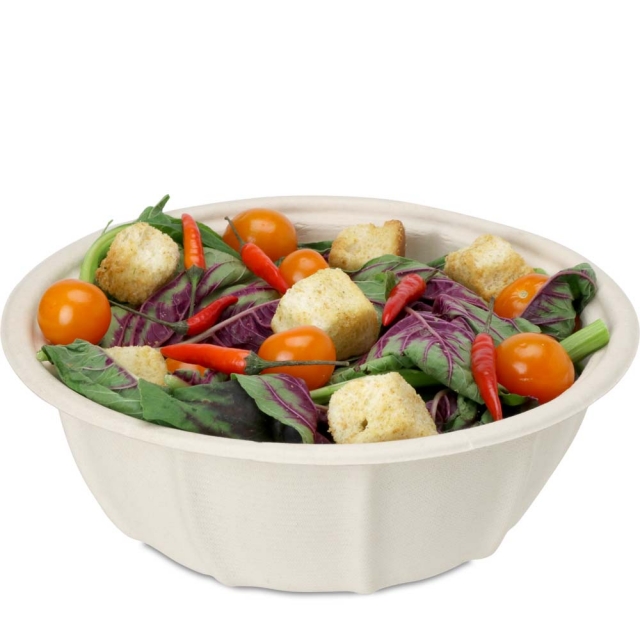 48 oz. Bamboo Compostable Bowl