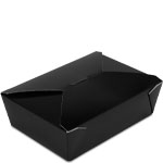 #3 MeyerPak Black Takeout Box