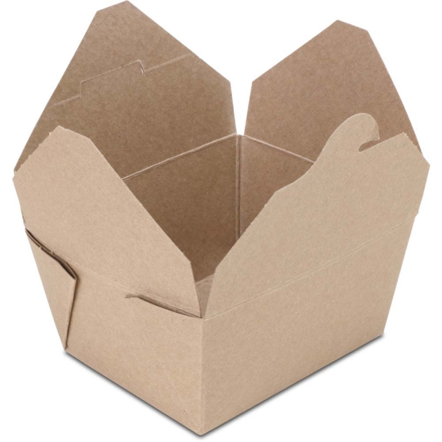 #1 MeyerPak Brown Kraft Takeout Box