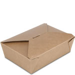 #3 MeyerPak Brown Kraft Takeout Box