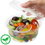 Compostable Deli Containers - PLA - 16 oz.