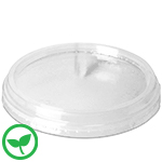 Round Compostable PLA Deli Container Lids