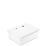 Bio-Pak Dine White #8 Large Snack Boxes