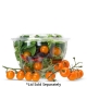 48 oz Compostable Clear Plastic Salad Bowl - Made from PLA