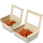 Compostable Takeout Boxes w. Windows