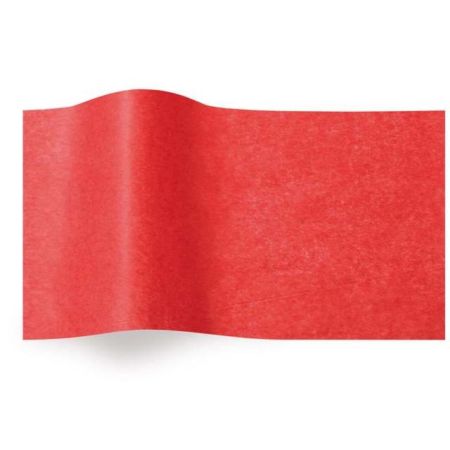 Cherry Red Tissue Paper - Satinwrap Tissue Paper - 20 x 30 in.