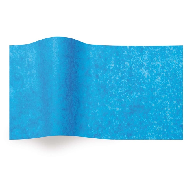 Fiesta Blue Tissue Paper - Satinwrap Tissue Paper - 20 x 30 in.