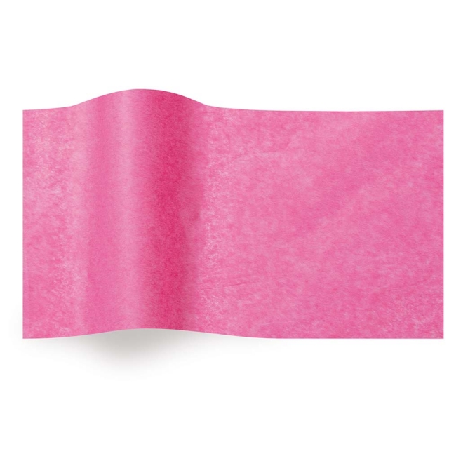 Flamingo Pink Tissue Paper - Satinwrap Tissue Paper - 20 x 30 in.