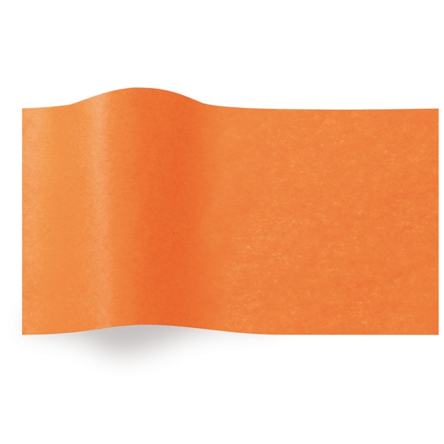 Orange Tissue Paper - Satinwrap Tissue Paper - 20 x 30 in.