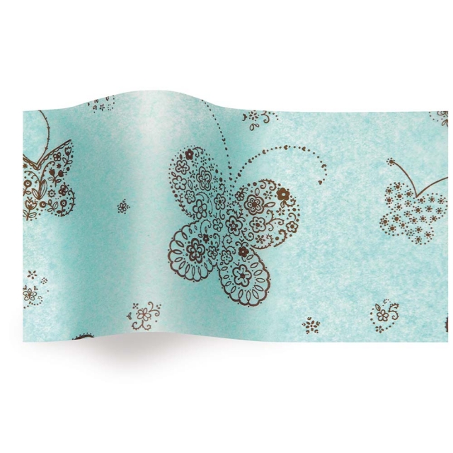 Butterflies Tissue Paper - Pattern Retail Tissue - 20 x 30 in.