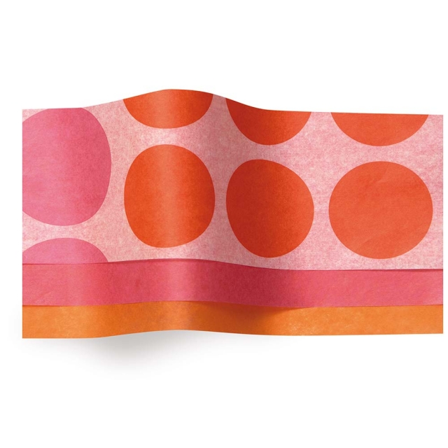 Spot On (Interleave) Tissue Paper - Pattern Retail Tissue - 20 x 30 in.