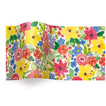 Watercolor Floral Tissue Paper - Pattern Retail Tissue - 20 x 30 in.