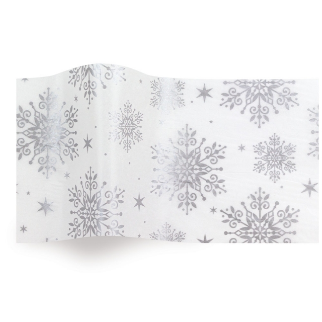 Classy Flakes Tissue Paper - Pattern Retail Tissue - 20 x 30 in.