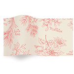 Winter Topiary Tissue Paper - Pattern Retail Tissue - 20 x 30 in.