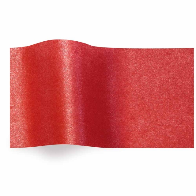 Scarlet Tissue Paper - Pearlesence Tissue paper- 20 x 30 in.
