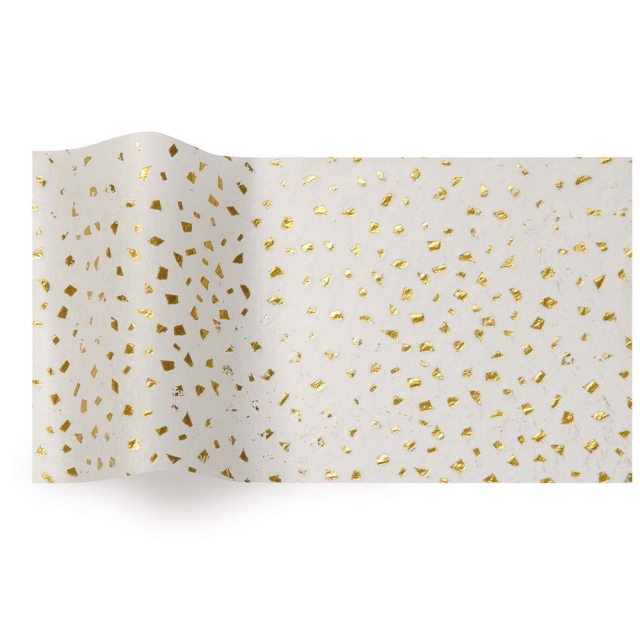Gold Reflections Tissue Paper - Pattern Retail Tissue - 20 x 30 in.