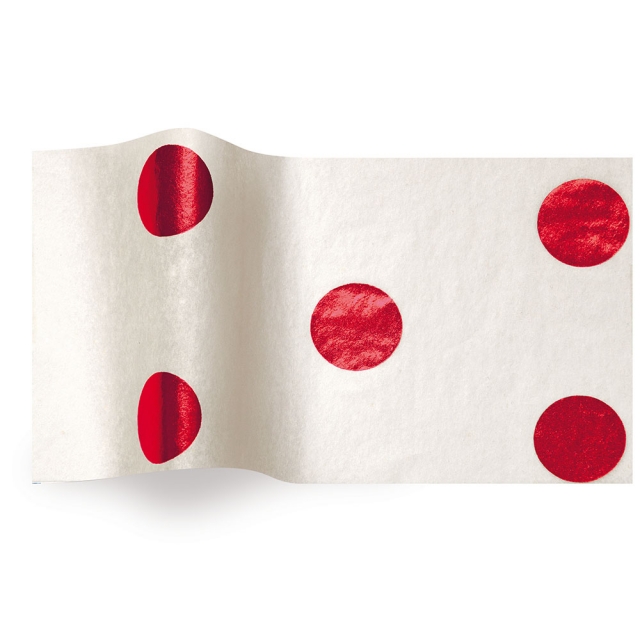 Silver On White Reflections Tissue Paper - Pattern Retail Tissue - 20 x 30 in.