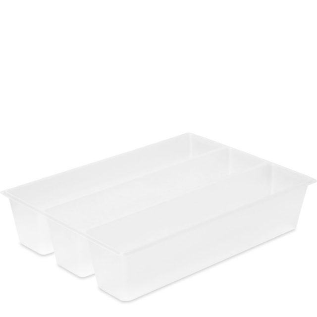 3 Compartment Poly Taco Divider Insert