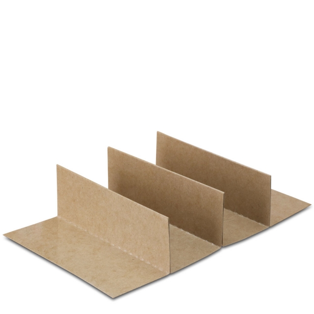 4 Compartment Kraft Taco Divider Insert