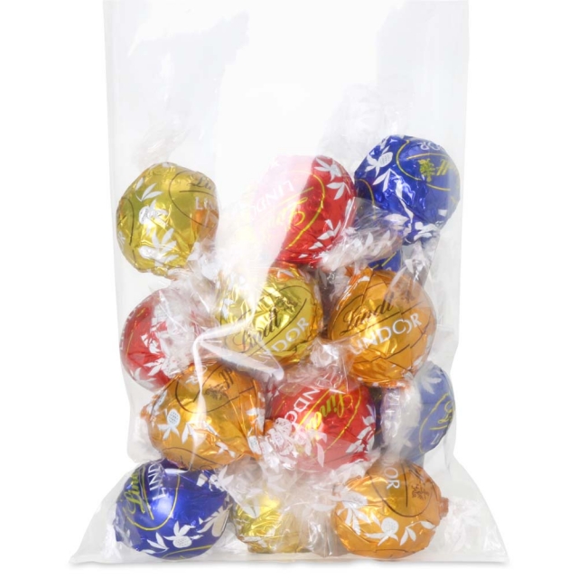 4.75 x 6.75 in. Clear Flat Clear Poly Plastic Food Bags