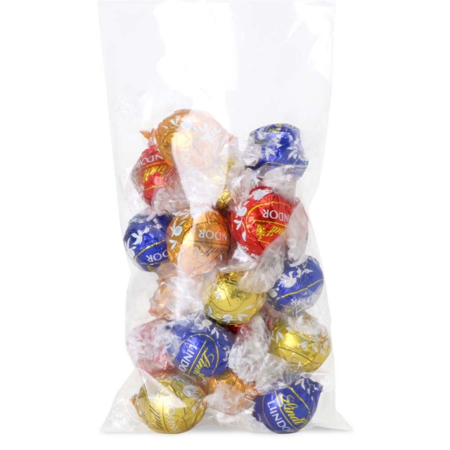 4.75 x 8.25 in. Clear Flat Clear Poly Plastic Food Bags