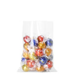 5.75 x 7.75 in. Clear Flat Clear Poly Plastic Food Bags
