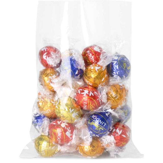 5.75 x 7.75 in. Clear Flat Clear Poly Plastic Food Bags