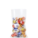5.75 x 9.75 in. Clear Flat Clear Poly Plastic Food Bags