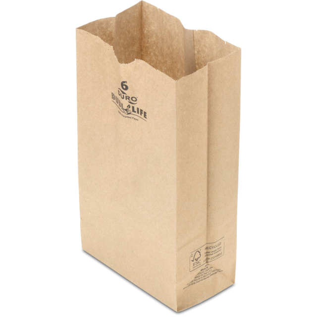 6 lb. Duro Dubl-Life Brown Paper Bags