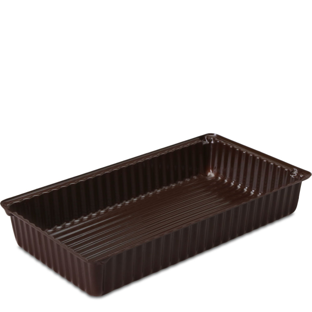 Single-Cavity Brown Candy Box Inserts - 6.5 x 3.5 in.