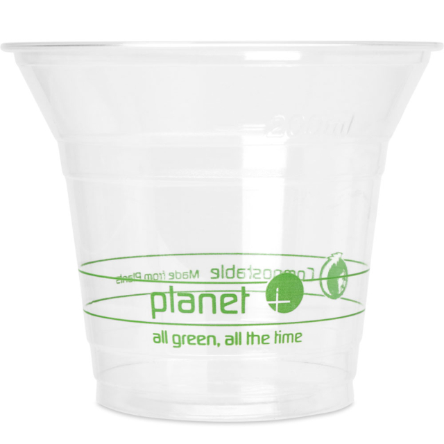 9 oz Compostable PLA Clear Cold Cups
