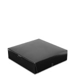 10 x 10 x 2.5" Black Cupcake / Pie / Bakery Boxes