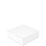 8 x 8 x 2.5" Matte White Pie / Bakery Boxes
