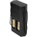Black Hexagon Wine Box for Two Bottles
