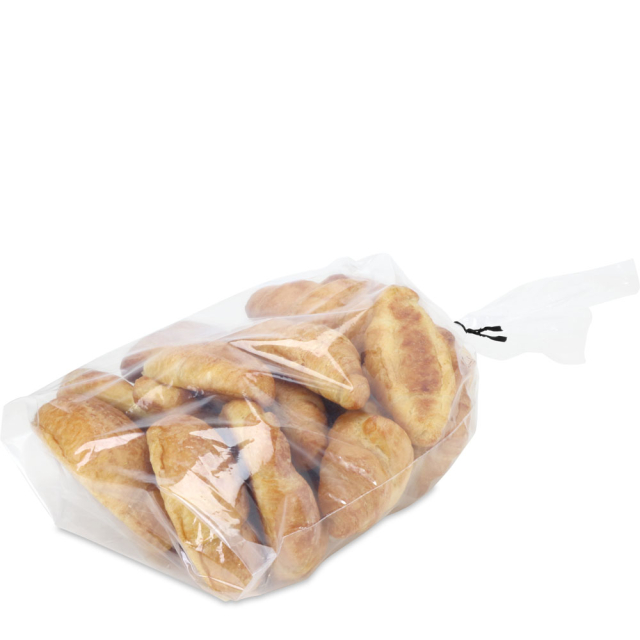 Clear Wicketed Bread Bag w / 4 in. Bottom Gusset - 11 X 18 in.