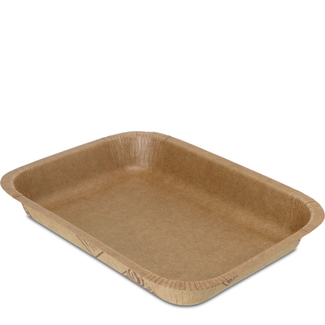 Compostable Baking Tray - 8.3 x 6 x 1.13 in.