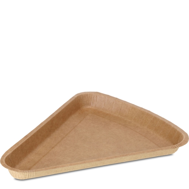Compostable Pizza Slice Baking Tray